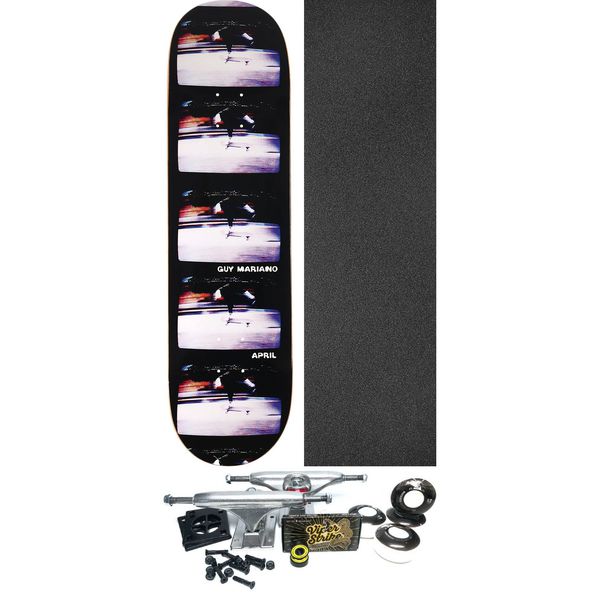 April Skateboards Guy Mariano Mariano 1990 Skateboard Deck - 8.38" x 32.12" - Complete Skateboard Bundle